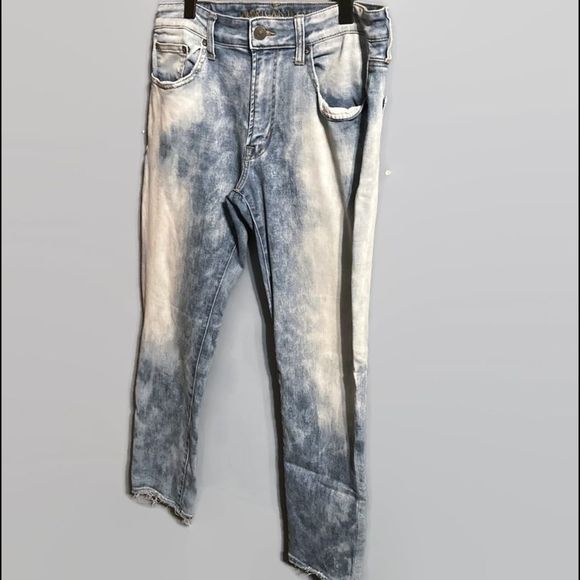 American Eagle Men's Slim Fit Light Blue Next Level Flex Jeans - Picture 2 of 7